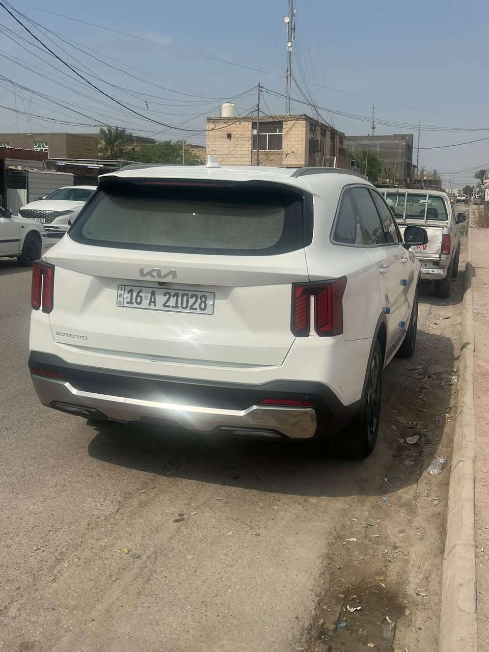 سلام عليكم سورنتو24خليجي بيه قطعتين بدون عابر رقم قادسيه بسمي مكان سماوه موبايل ‭***********‬
