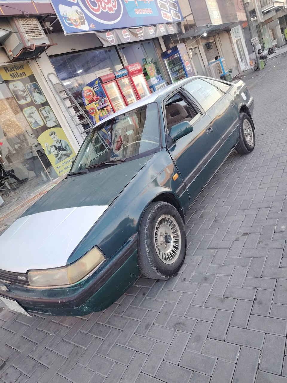 مازدا 626 موديل 1991
سياره بشرط كير ومكينه
نظافه ممتازه مابيه اي عيب
سياره جاهزه أخذه وسوق
شراي اتصل بس تعامل لا تتصل
مكاني كلار _ سليمانية
***********

نص مكتوب في الصور:
- مليك السيارات