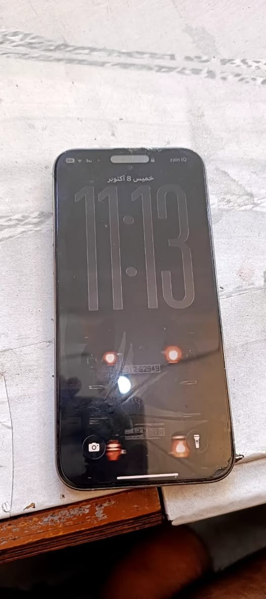 آيفون ١٥ برو ماكس • بطارية ٨٢% • نضيف