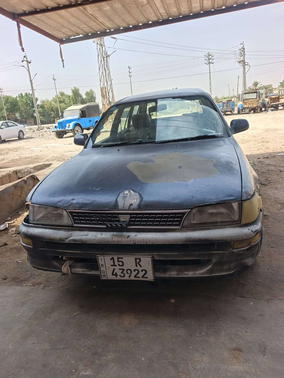 السلام عليكم كورلا موديل ٩٤ كير ومحرك خير من الله تخم تاير جديد باتري جديد سيارة جاهزة وخير من الله مكفوله من الضربه والصبغ على البلاد بيه بس جراد رقم نكليزي بسمي سنوي ل ٢٩ تريد تحويل تريد وكالة السعر ٣٢ وبيه مجال بيع أو مرواس حسب القناعة المكان واسط الصويرة ***********
