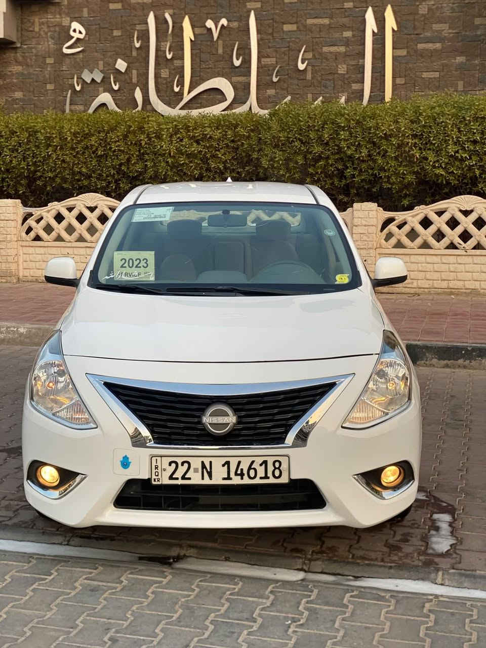 سلام عليكم للبيع نيسان صني موديل 2023 مواصفات صني حلوه بلوتوث تحكم سترين حاكيه حساسات خلفيه يدات نيكل شباك الجديد نحله مواصفات صني معروفه تخم تاير جديد مانقصهه اي شي سبيراها مانزل سياره جديده وضع شركه ماشيه 46 بعدهي وضع شركه جاهزه احله من صور رقم اربيل بسم شركه اتريد تحويل او وكاله مضمونه سياره بيها قطعه صبغ وجوه بك لايت لورا هم شويه صبغ باقي كفاله لاضربه لافتح لاتبديل باقي مكفوله مكاني بلنجف شراي يتصل عل رقم وخادم ٠ *********** سعر 105 بيها مجال للشراي
