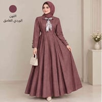 فستان • خامة تركي • مقاسات ٣٨-٤٨