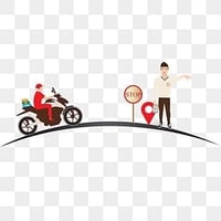 سائق دلفري • توصيل بريد • ٥م-١٢ص