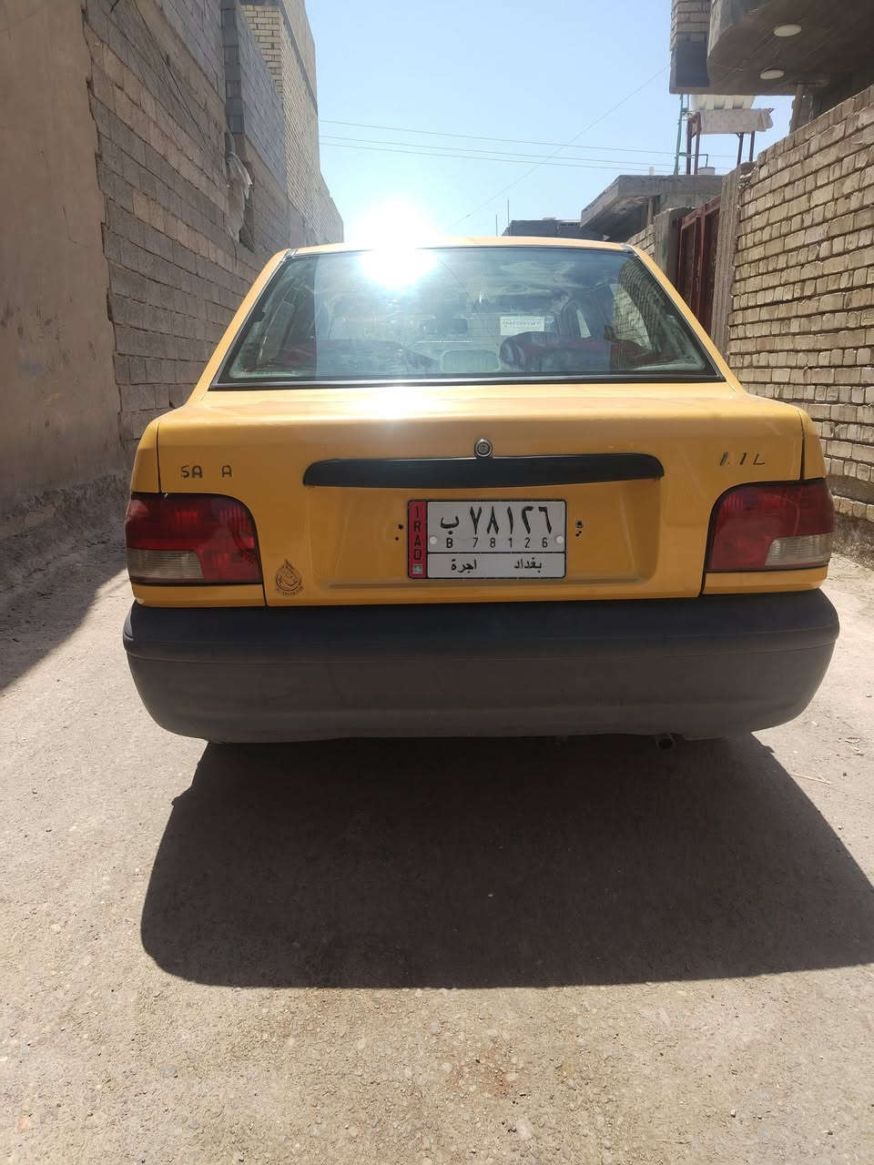 السلام عليكم سايبا للبيع موديل ١٣جاهزه مصفره كفاله من الصبغ والتبديل فقط بيه بارد موضح بالصور شواصي جدد مكينه كير جدد تبريد شغال تخم تاير جديد صدر امامي خلفي جديد ماكو نص عمر كله جديد كهربائيات شغاله عده طوافه البانزين فقط الاتصال على الرقم *********** أو *********** مكان بغداد التاجي ابو عضام السعر جوه السوك ٢٤ السعر ٢٤ سياره جاهزه وتعاتبني عليه مال شغل وتحويل مباشر بسم ابن عمي اكاتبك مروري
