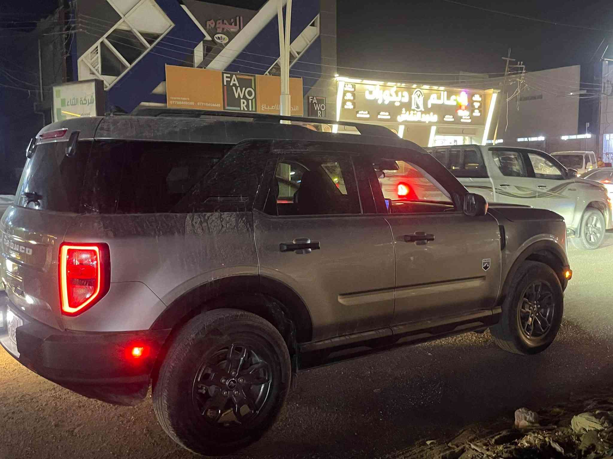 فورد برنكو 2023سبورت
ماشيه 22الف 
بدون صبغ فقط بارد بسيط بالبنيد بدون دواخل 
فول مواصفات 
رقم صلاح الدين دولي تحويل مباشر 
بدون نقص مكينه كير تبريد تخم تاير كله شركه 
السعر 160 وبي مجال. بيع او مراوس حسب القناعه 
مكاني سامراء ***********
