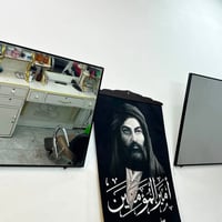 ديكور حلاقة • مرايات خلفية