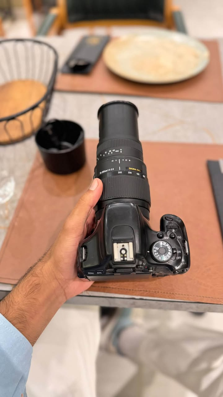كانون D600 • عدسة ٧٠-٣٠٠ • بطاريتين