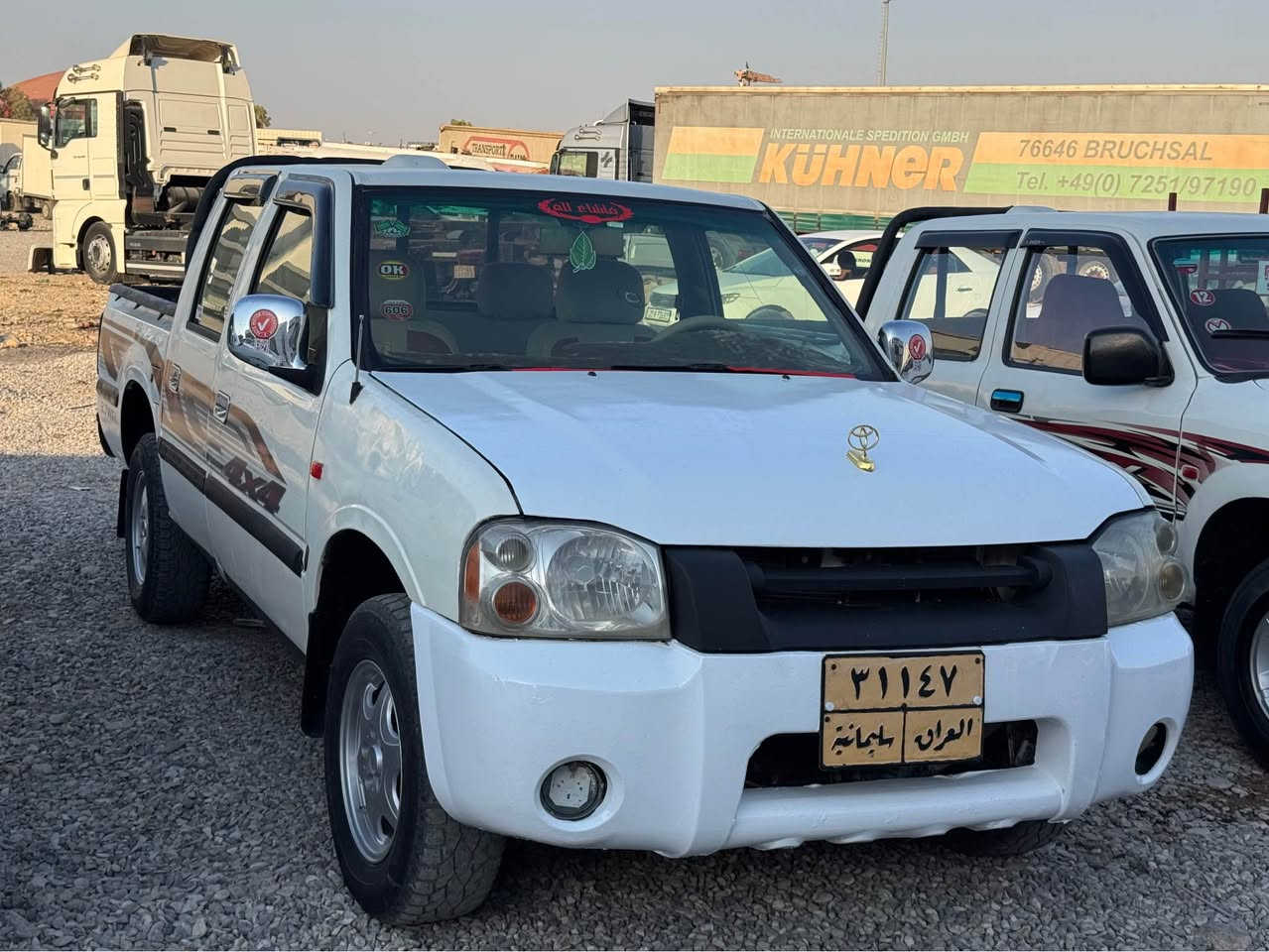 ئەم سۆلانە جوانە بۆ فرۆشتن مۆدێل ٢٠٠٥ مەکینەو گێڕی بە شەرتی دە فیتەر مەکینە بەخە سەیارەکە دینارێک مەسرفی نیە ڕەقەم سلێمانیە بە شەرتی تەحویل بیکە بە ناوی خۆت حیزام سبوخە لە سەر ساقی بێ ماعجون و لێدران  
نرخی ٤٣ گڵاو ماعەمەلەیەکی برایانە
ژ.م *********** كالار, السليمانية
