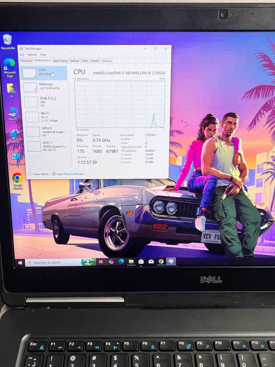 ديل ٧٧٢٠ • كوادرو P٣٠٠٠ ٦GB • i7 ٦٨٢٠HQ