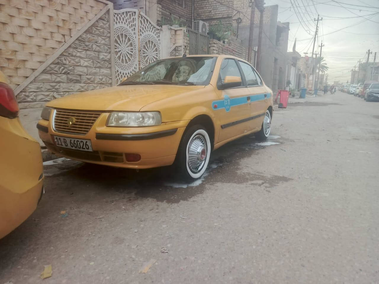 السلام عليكم
سمند 12صفرة 

مكفولة من الصبغ والضربه والتبديل والخياس 

كير ومحرك جدد بشرط صار ١٥ يوم من شادهن 

بعدهن بلضمان تبريد ثلج 

ترايك وين ما يعجبك 

صدر امامي خلفي بلكارتون 

رقم بغداد انكليزي 

بسمي شخصياً 

هزه جديده 

سنويه جديده 

رقم جديد 

مصفره هيه وغرامات 

لايتات زنون فول والاصلي مو العادي

تخم سماعات بلوتوث واوكس مسجل فول راديو

غرفته بلنايلون 

كاعيه جلد 

منظومه بانزين جديده كله باتري جديد سلف وداينمو جدد

مكان بغداد الشعب نهاية الفورتات

السعر ٣٨ وبيه مجال 

اخوان السياره متعوب عليه ومال جناب

الشراي يتصل أو واتساب 

*********** هذه بي وات ساب 

***********
