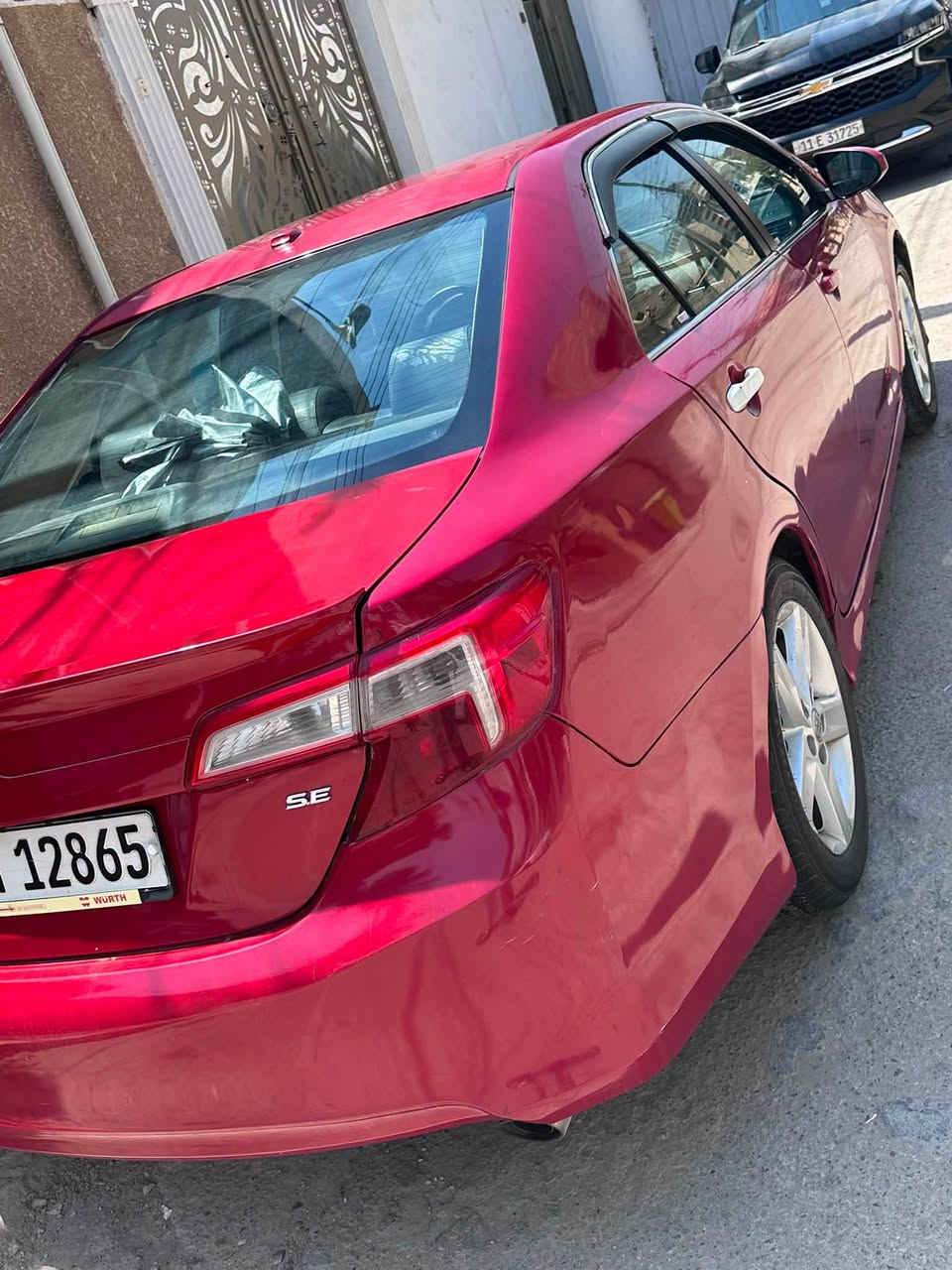 السلام عليكم
للبيع او مراوس حسب القناعة كامري موديل ١٢ SE  حادثها جاملغ وبنيد و صابغها حزام على ايدي سنويه باسمي سيارة جاهزه مكانها بغداد الشعب السعر ٩٥ للاستفسار

***********
