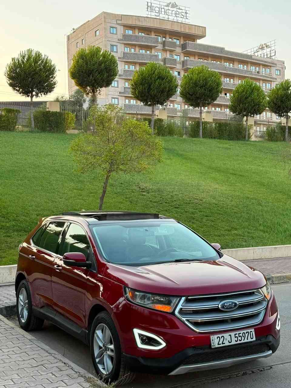 ‏‎السلام عليكم ورحمة الله وبركاته
‏‎       ——— لـلـبـيع  ———

فورد ايدج.       — Ford Edge

‏‎وراد أمريكي.     —  ايرباك البرده فقط 

نظام الدفع       —. AWD 

‏‎الموديل           — 2017 

‏‎فئة.                 — SEL 

‏‎حجم المكينه.  —  V6 / 3500

‏‎اللون               — ماروني   

‏‎المسافه المقطوعه — 109.000 

‏‎حاله السياره. — صبغ نص الجاملغ + الباب + نص الباب ( صور الحادث مرفق مع التقرير ) 

‏‎المواصفات 
‏‎- بصمة تشغيل 
‏‎- بصمة أبواب 
‏‎-تشغيل عن بعد 
‏‎-ترحيب عند الاقتراب 
‏‎- رادار خلفي - جانبي
-فتحة سقف بانوراما
-صندوق كهربائي 
‏‎-حساس خلفي
‏‎- شاشه كبيره تدعم نظام الأبل كار باي ونظام الاندرويد 
‏‎- شاشه عداد 
‏‎-كشنات امامي تدفئة 
-كشنات جلد 
-ستيرن تدفئه 
‏‎- تبريد قطعتين 
‏‎- كود باب 
‏‎-كرسي السايق والراكب بحركه كهربائيه
‏‎-تحكم ستيرن جهتين 
‏‎-تحديد سرعه 
-هاندبريك بصمه 
‏‎-مانع انزلاق 
‏‎-ليد نهاري
‏‎-كامره خلفيه دواره 
‏‎باقي المواصفات المعروفه 

‏‎السعر            — اكتب تم ويوصلك السعر مباشر 

‏‎رقم السياره    — أربيل  

‏‎موقع  السياره — السليمانية 

‏‎للأستفسار.     — *********** - ***********
