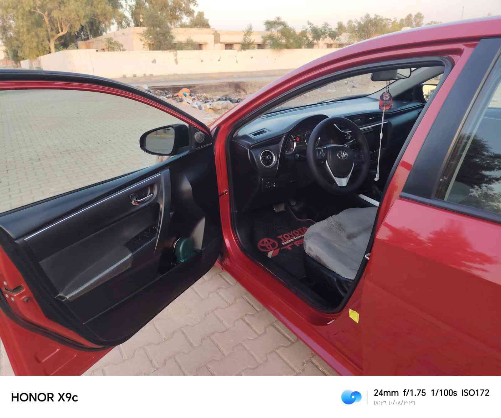 سلام عليكم كورلا للبيع موديل2018
***********
رقم اربيل
ماشيه150 ميل
ضرر بونيد فقط
بدون دواخل بدون أيرباك 
كير مكينه كفاله 
حجر رادار بلاد
سياره جاهز 
مكانها ديالى خانقين

نص مكتوب في الصور:
- HONOR X9c
- 24mm f/1.75 1/264s ISO100
- ١٨:٣٥ ١٠/٠٨/٢٠٢٦
- HONOR X9c 24mm f/1.75 1/144s ISO100 ١٨:٣٥ ١٠/٠٨/٢٠٢٦
- HONOR X9c 24mm f/1.75 1/100s ISO111 ١٨:٣٥ ١٠/٠٨/٢٠٢٦
- 24mm f/1.75 1/900s ISO681
- ١٨:٣٦ ١٠/٨/٢٠٢٤
- HONOR X9c 24mm f/1.75 1/100s ISO117 18:36 10/08/2026
- HONOR X9c 24mm f/1.75 1/100s ISO172 ١٨:٣٦ ١٠/٠٨/٢٠٢٤
- HONOR X9c 24mm f/1.75 1/100s ISO575 18:37 10/08/2026
- HONOR X9c 24mm f/1.75 1/100s ISO378 ١٨:٣٦ ٢٠٢٠/٠٨/٢٠٢٦