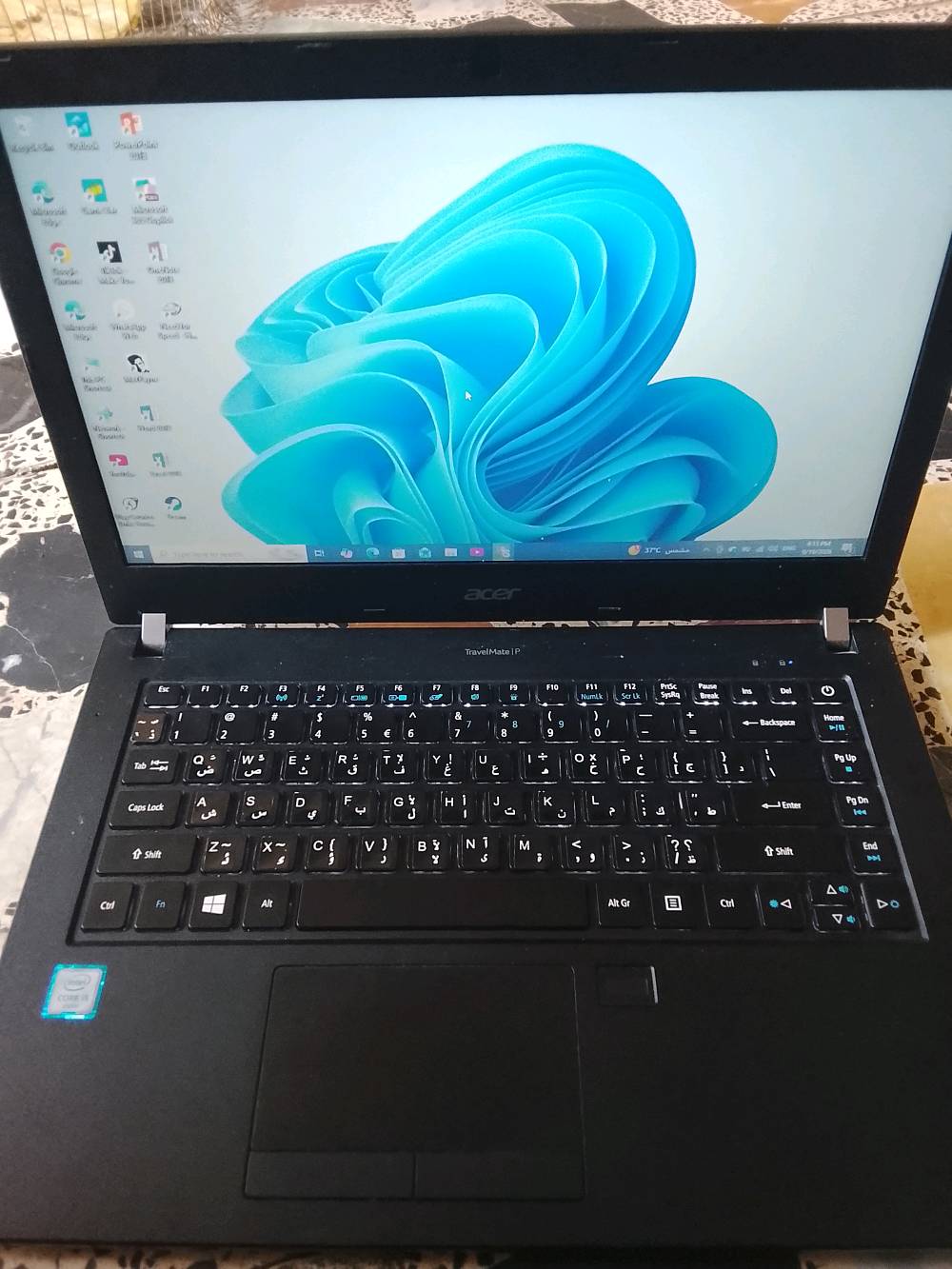 لابتوب ايسر acer نضيف  للمهندسين والاعمال المكتبية والعاب متوسط 
المواصفات 
 كيكا ram 8 
256 ssd
كارت الشاشه 4 شير 
حجم الشاشة 14 FHD
ويندوز 10 
المعالج cori5 الجيل السادس U
بصمة 
كيبورد ضوئي 
 مكاني بغداد بياع حي الرسالة رقمي واتساب ***********
السعر 275 وبيها مجال