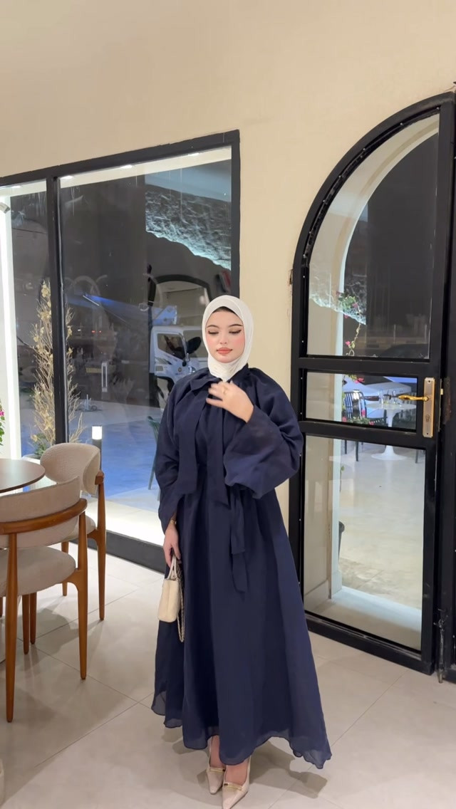 فستان دوام • ٣ ألوان • مقاسات S M L