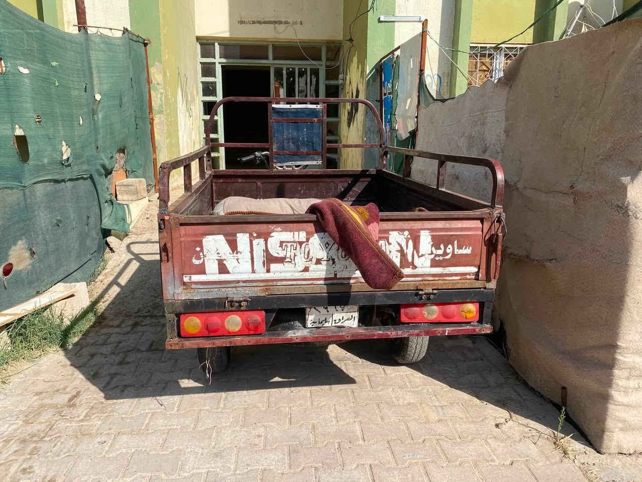 هله والله بل عزاز سلام عليكم خوان ستوته مديل 14بدي طويل عليه محرك 22خرس شرط البيع ستوته ستوته بدون اوراق تجي جيك المكينه خرسه فقط بيه عطل واحد جعمقه مالته مكسوره تدبدل 30الف اتكفل الك من سرقه وعاشارين شرط بس مكاتبه مكفوله من سرقه شرط سعر 700وببه مجال هم العنوان كركوك رقم *********** بيه بس واتساب فقط  ركبه سليمه خير من الله تجي شوف بعينك
