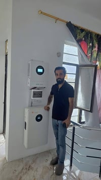 تنصيب منظومة شمسية • ناحية هبهب • استاذ سيف