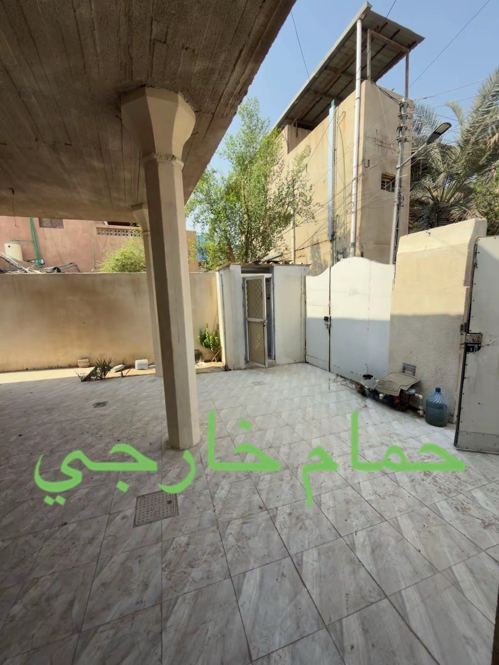 البصرة منطقه العباسية ايجار1400بي مجال
