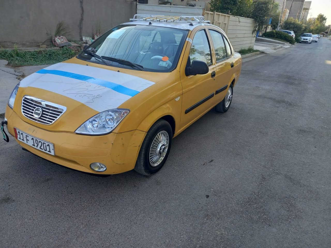 السلام عليكم طيبه 2015
كير مكينه تبريد خير من الله 
تخم تاير جديد 
حداديه جديده 
مدوشمه عام 
رقم بغداد الجديد مصفره هيئه وغرامات
باسمنه تحويل ثاني يوم 
مكاني بغداد العامرية 
السعر 32 وبيه مجال بسيط 
***********
