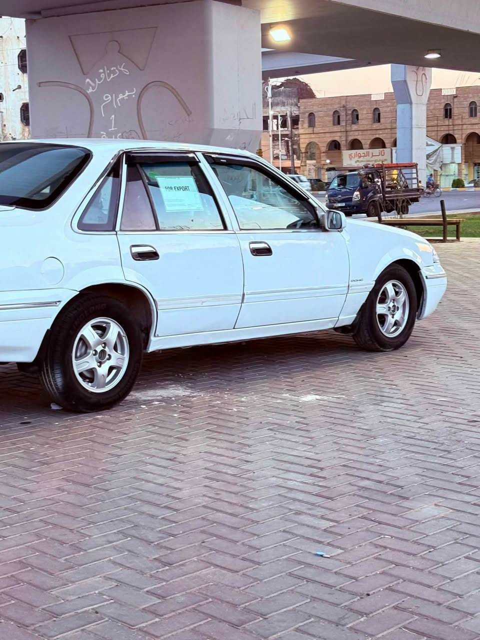 السلام وعليكم
دايو برنس موديل١٩٩٦ :::
الون ابيض ..... ... تحويل ثاني يوم
تبريد شغال ثلج... 🥶🥶🥶🥶
كير وتماتيك...  
محرك مفتوح .....
كير ومحرك حاويه جدد مكفولات
ماشالله بيه نعومه فول  
تخم تاير.
كهربائيات كله شغاله .... 
صدر خلفي أمامي جديد 
غرفتها جديده بطاين بوب جديده
الهاتف ***********
مكان تكريت 
السعر 39
