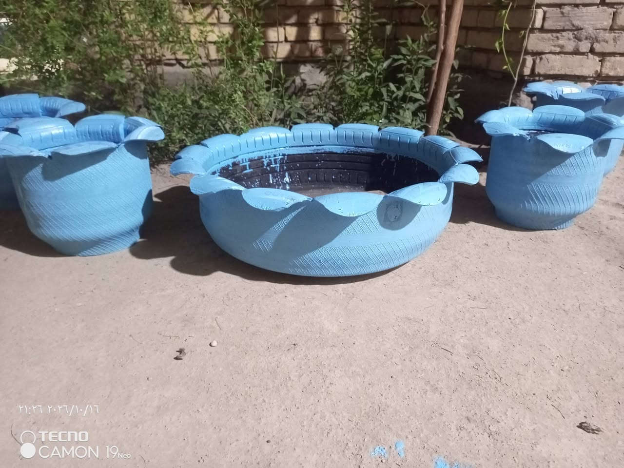 سنادين من تايرات • قوية ومتينة • توصيل محافظات