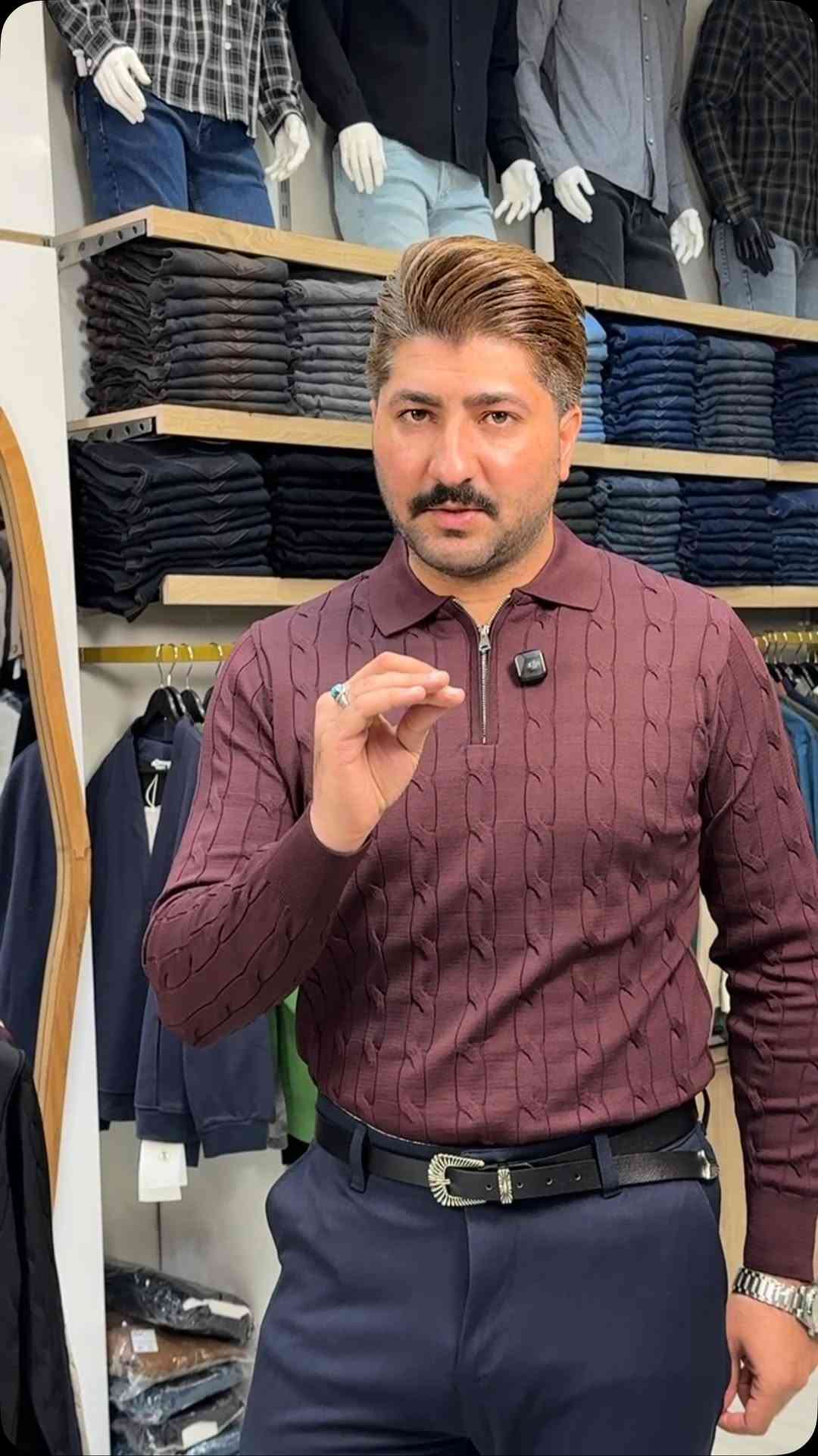 بلوز تريكو • مقاسات S-3XL • تخصير مجااني