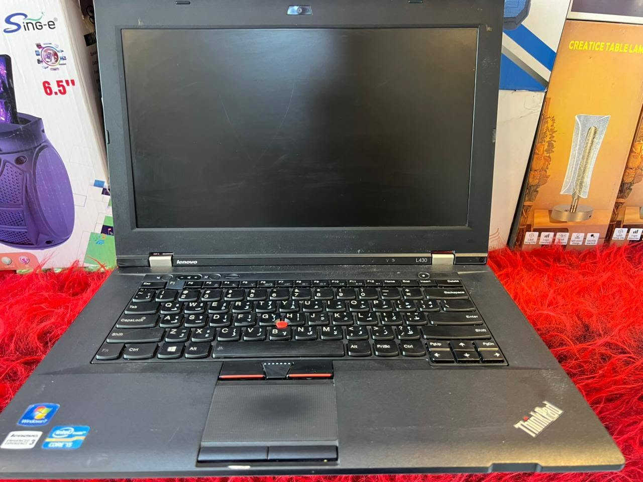 🔥 للبيع: لابتوب Lenovo ThinkPad L430 بحالة ممتازة 🔥
جهاز عملي وقوي من سلسلة ThinkPad المعروفة بمتانتها واعتماديتها العالية، مثالي للدراسة، العمل المكتبي، والاستخدام اليومي.
💻 المواصفات التقنية الرئيسية: 💻
✅ المعالج: Intel® Core™ i5-2520M بسرعة 2.50GHz (جيل ثاني قوي)
✅ الرام (الذاكرة العشوائية): 8.00 جيجابايت (تضمن سلاسة في تعدد المهام)
✅ نظام التشغيل: Windows 10 Pro (نسخة 64-bit)
✅ الشاشة: 14.0 بوصة
✅ كارت الشاشة: Intel® HD Graphics 3000
✅ الميزات الإضافية: لوحة مفاتيح ThinkPad المريحة مع زر TrackPoint الأحمر، منافذ متعددة (USB 3.0، VGA، Mini DisplayPort، وغيرها).
✅ البطارية: بحالة جيدة 
🌟 الحالة: الجهاز نظيف ويعمل بكفاءة تامة.
يمكنك استخدامه ك مكتبي و ك كيمنك
💰 السعر: [120] بيه مجال بسيط
📍 الموقع: [بغداد ]
📞 للتواصل: [***********]
      ***********
#Lenovo #ThinkPad #L430 #لابتوب_للبيع #i5 #8GBRAM #Windows10 #عراق #بغداد
