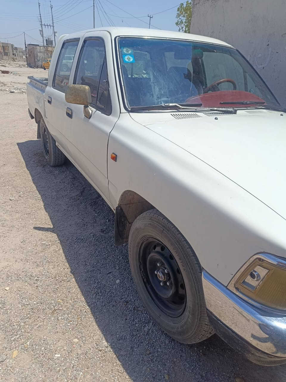 تيوته جمره مديل 94 مكينه وكير كروسيده مكفولات السيارة مصبوغا عام بسمي رقم دولي نگليزي صار شهر من جددت السنوية لل2031 الكهربائيات كلهن شغالات بس تبريد مابيهه يراد كمبريسر 
مكان البصره الزبير السعر. 60. وبيهه مجال ***********
