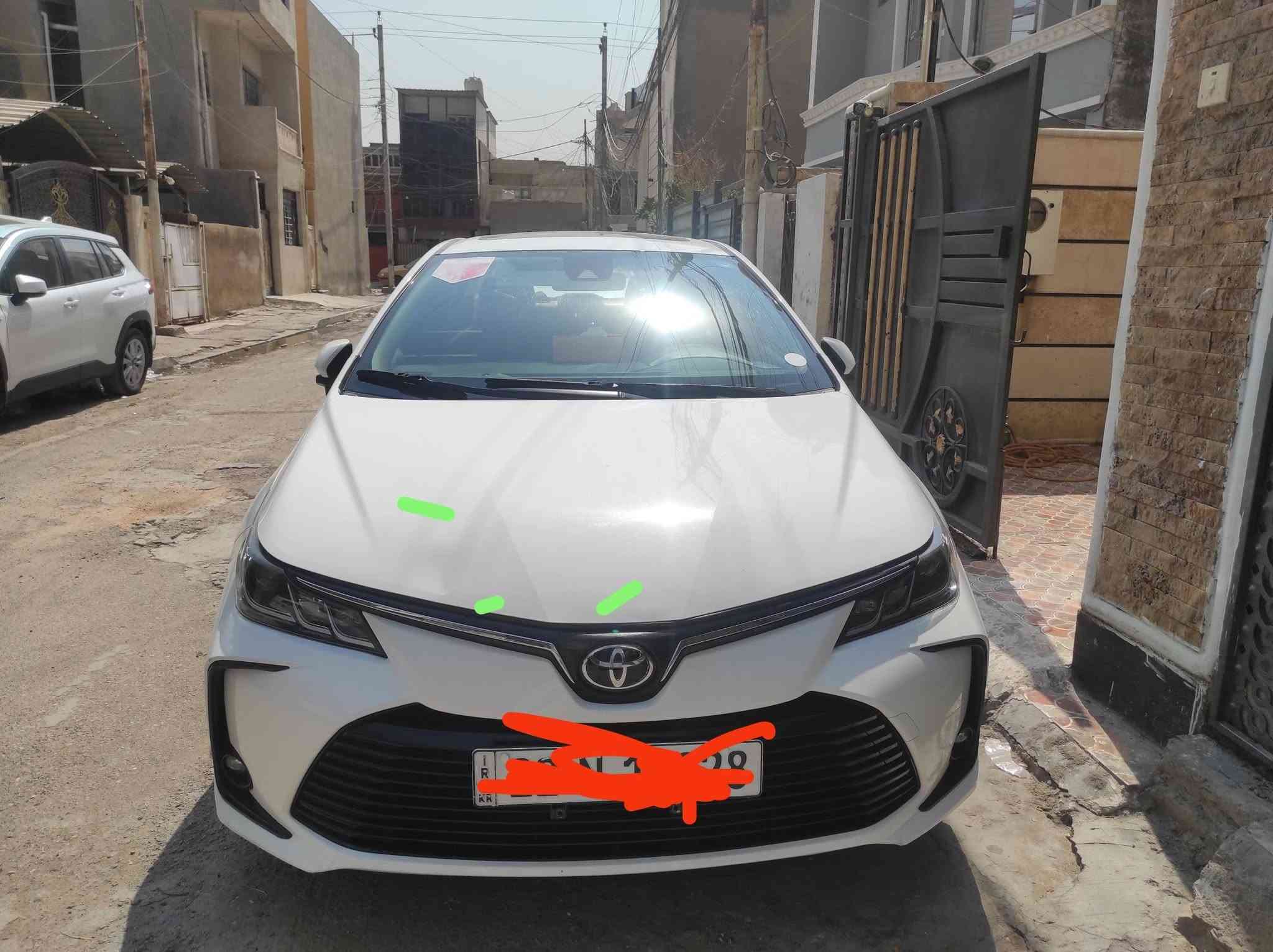 كورله 2022شمالي وكاله من الشركه ستيراد سعودي بانزين فقط تجي فول مواصفات 
فتحه سقف 
كروز سرعه 
قياده ذاتيه 
هندبريك اوتو 
رادرات 
تحكمات فول 
اوتو هولد 
3 انظمه قياده 
تحديد مسار 
تحكم لايت
مانع انزلاق
شاشه عطلات
8 إرباك 
دواخل جلد بلاد
مع حزام الامان إطفاء ذاتي في التوقف بالازدحامات
كير ومحرك وحداديه مكفولات بيه سونار السياره بدون صبغ فقط بارد وحسب ما موشر بالصور ماشيه 75الف ابيع شرط الفحص حتى لايصير اي اشكال السعر 143 ورقه وبيه مجال بسيط لشراي مكاني بغداد الدوره شارع 60مساءا وصباحا مستشفى الفردوس للعيون قرب ساحه الفردوس لتواصل فقط اتصال او واتساب
***********
***********
