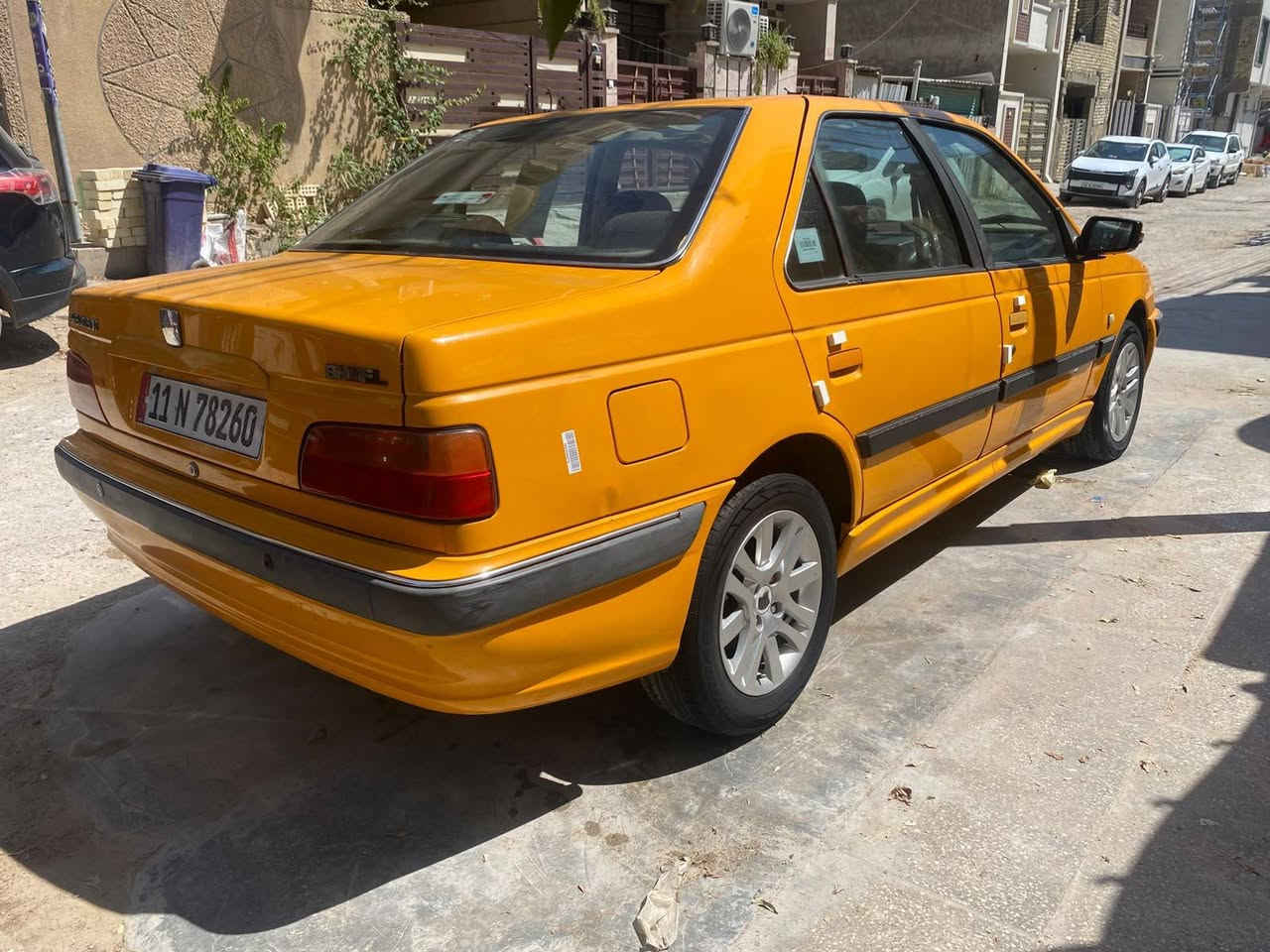 سلام عليكم
بيجو بارص ٢٠١٨ كفاله عامه من الضربه من الصبغ من التبديل كير مكينه صدر كله جديد مشط ستيرن جديد دوشمه تنته وارضيه  شادلها مصفره هيئة وغرامات بسمي رقم بغداد السعر ٥٧ وبيها مجال  ***********
