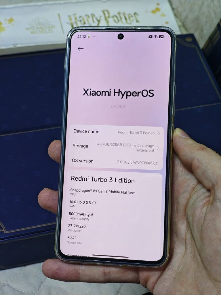 Redmi tubo 3 harry potter

کامل ئەشیا
ڕام 16+16 . زکیرە  512 گیگا
پاتری  5000 و 90وات
Pubg 120fps
خاوێن نەکراوە بێ عەیب بەزەمان
نرخ:235دۆلار 🔒
گەیاندن بەردەستە دخان, السليمانية
