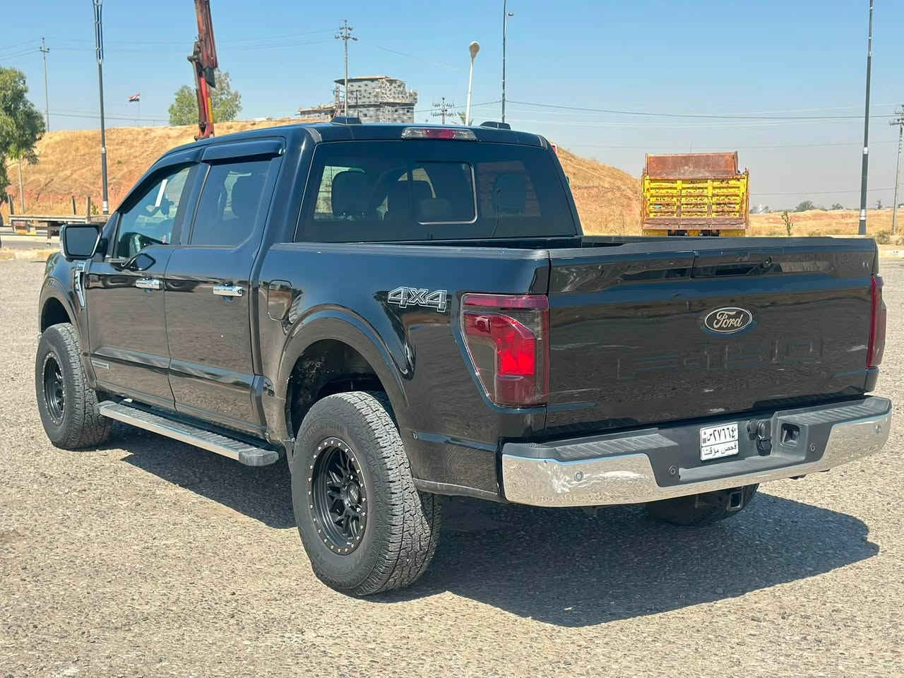 من رخصة الادمن
Ford F150 موديل 2025 XLT
3.5L PowerBoost V6

Hybrid

• قوة 430 حصان

• عزم 773 نيوتن.متر

• ناقل حركة أوتوماتيكي 10 سرعات

• نظام دفع رباعي 4x4

• شاشة لمس 12 إنج

Apple CarPlay & Android •

Auto

٠ كاميرا محيطية 360 درجة

• رادارات 360 درجة

• حساسات أمامية وخلفية

• مثبت سرعة

• تشغيل السيارة عن بعد

(Keyless Entry 

• مقاعد قماش مخمل فاخر

• مقود متعدد الوظائف

٠ مرايا كهربائية

• نظام المحافظة على المسار

• نظام التحذير من الاصطدام مع التوقف الاضطراري الأمامي والخلفي

• نظام مراقبة النقطة العمياء

• سحب قوي وقدرة عالية للتحميل والقطر

• 7 وضعيات قيادة

• ممشى 15000 كيلو متر

• جنوط ( ويل ) امريكي

• كير تعليك

• كشنات تدفئة

• تبريد مركزي

• عدادات سرعة شاشة الكترونية

• ترفيع السيارة 2.5 انج

• رقم فحص مؤقت يترقم كل المحافظات

• منافذ كهرباء داخل السيارة 20 امبير و داخل البودي 30 امبير

• شحن موبايل لاسلكي

• فتحة خلفية في الجام الخلفي كهربائي 

• بعد مواصفات خير من الله 

• صور الضرر مرفقة 

• بابين امبدلات بلادي

• ايرباك فقط التكمة طاك بدون ستيرن و دشبول

للتواصل و معرفة تفاصيل اكثر

*********** 

واتساب
