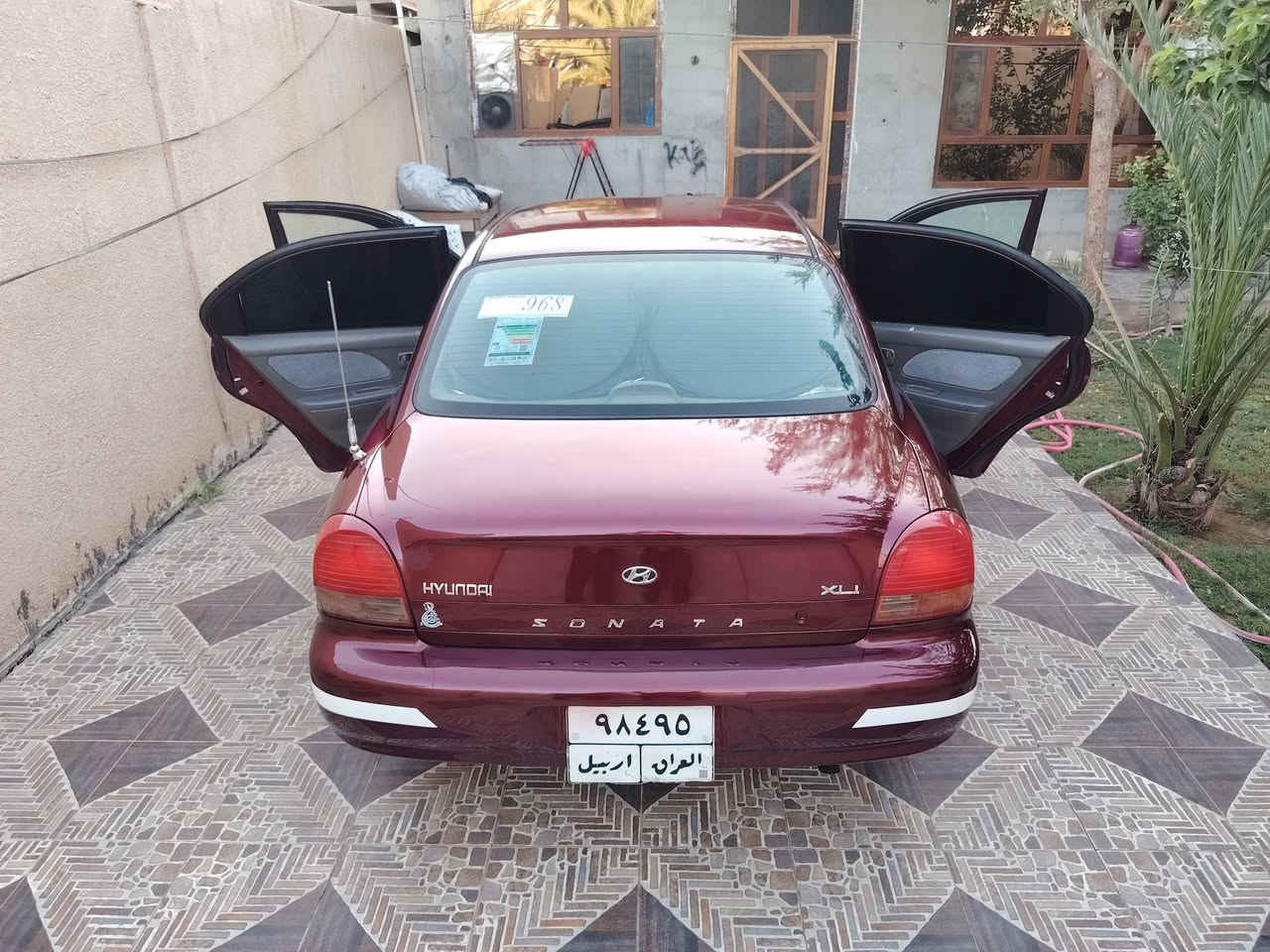 ﷽
سلام عليكم سوناتا موديل 2000  وارد امريكي ليبل واحد حتى دعامياتها مكفوله محرك وكير جدد تبريد خير من الله صدر خلفي أمامي جديد تخم تاير ويل عادي كهربائيات السياره ع وضع الشركه سنتر لوك غرفتها جديده سياره ماكلك متعوب عليها بس هيه جديده قافله من كلشي ماشاءالله السياره بلاد وشرط صبغ جماليه فقط بدون قطره معجون مكفوله كفاله عامه من الكص والضرب  وبلعافيه ع ياخذها الي ميعرف سياره شنو جدادتها ليعلق رحمه لولديكم معروضه ٦٣وبيها مجال مكان السياره ديالى الغالبيه للتفاصيل اكثرالهاتف#***********
