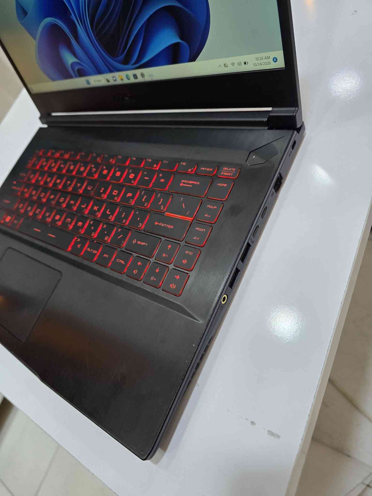 GF65 Thin 10UE • RTX 3060 6GB • استخدام قليل