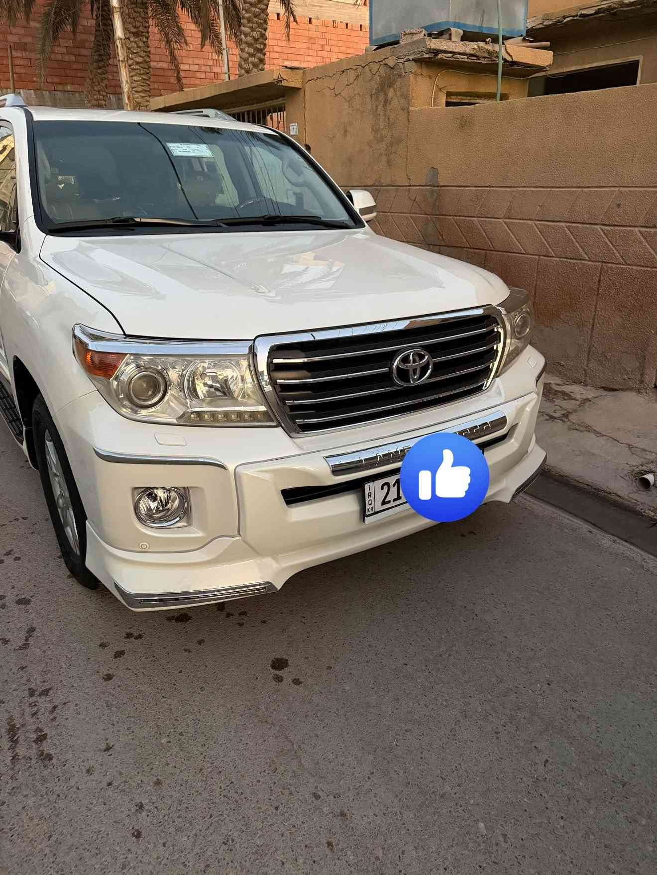 لبيع لاندكروز ٢٠١٣ أبريم مكفوله كفاله عامه عدا مكانين صغار PDR وباقي كفاله حته دعاميات 
مواصفات البريم معروفه 
سياره كامله مكمله تخم تاير  دلوب اصلي 
سياره مال جناي 
ماشيه ١٦٥
رقم سليمانيه بسمي تحويل ثانيوم 
سعرهه ٣٤٨ وبيهه مجال شي بسيط 
اي ستفسار اتصل وتدلل ***********
مكاني ديالى بعقوبه حي لمعلمين
