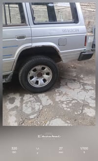 عندي تخم ويل كب حجم 17هو وتايراته سعرهن 250مكاني بغداد مدينة الصدر 077...