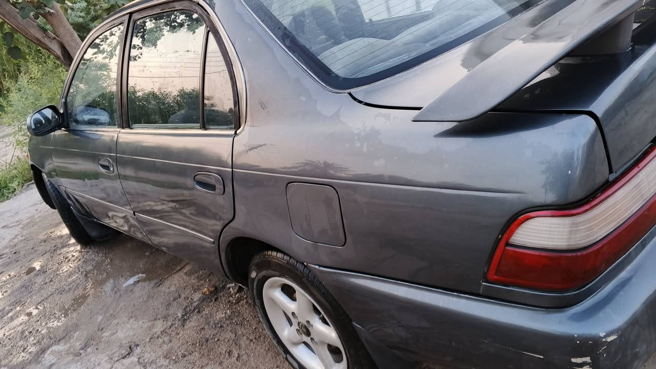 كورلا موديل 94 نضيفه وجاهزة رقم بغداد انكليزي باسمي سنويه 2031 محورة دشبول بلادي مالت يسرى كهربائيات كلها شغاله  سنتر لك شغال صدر نضيف السعر 46 وبي مجال مكان السيارة بابل المسيب *********** وتس
