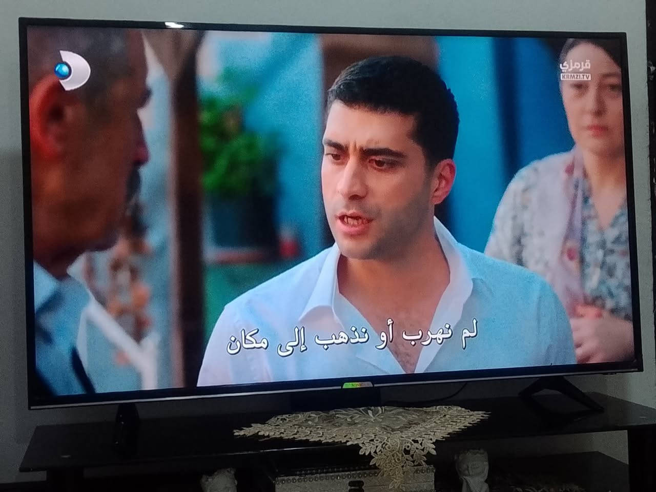 السلام عليكم شاشه للبيع كل عيب وشخط مابيها حجم ٥٥ نوع سونك انترنت سينمانا بيها يوتيوب مكان كركوك شارع تسعين اتصال ***********

