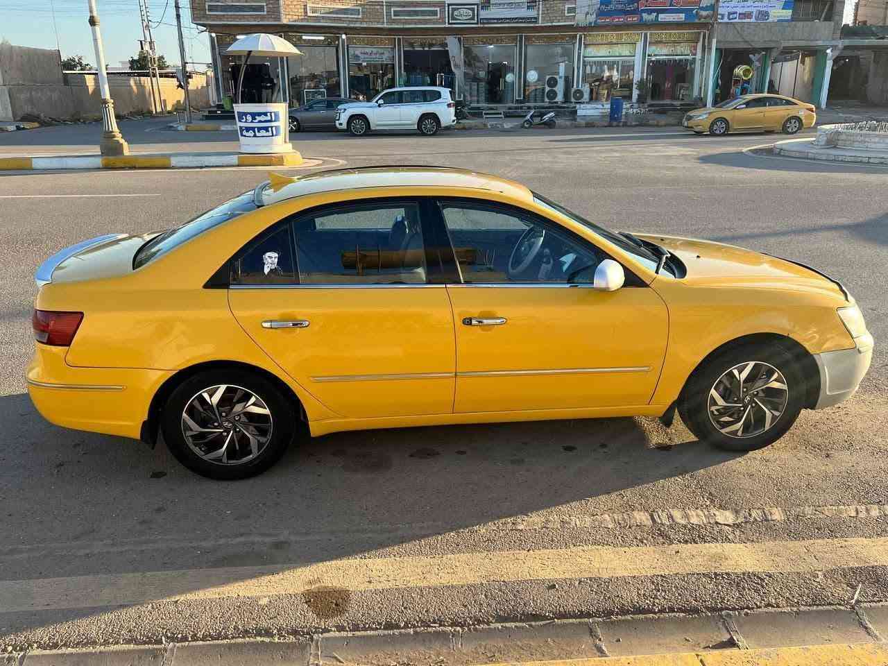 سلام عليكم سوناتا موديل 9 محرك 2400 جاهزه مكينه كير تبريد.        بيه طخات ملاحضات تحويل مباشر سعر70بيه مجال قليل ***********
