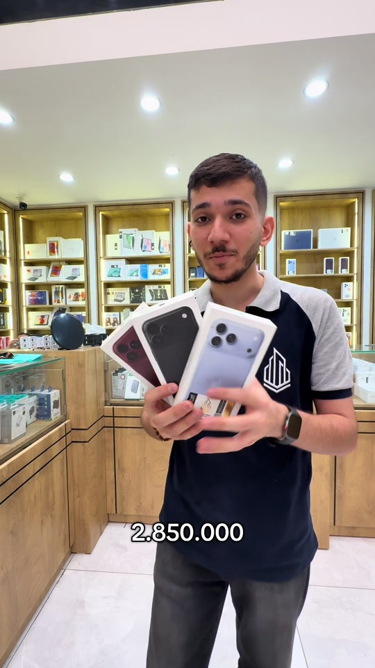 🔥 وصل الجديد المنتظر! 📱 iPhone 18 Pro Max صار متوفر 🔥 💰 بسعر 2,850,000 دينار فقط إذا ناوي على أقوى آيفون… هذا وقته 👑 📩 للحجز والاستفسار راسلنا على الخاص #iPhone18ProMax #iPhone18 #Apple #ايفون18 #ايفون18بروماكس

نص مكتوب في الصور:
- 2.850.000