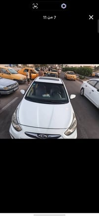 اكسنت خليجي ١٦٠٠ موديل ٢٠١٣  فول مواصفات  صبغ فقط دعاميات وبارد بالباب...
