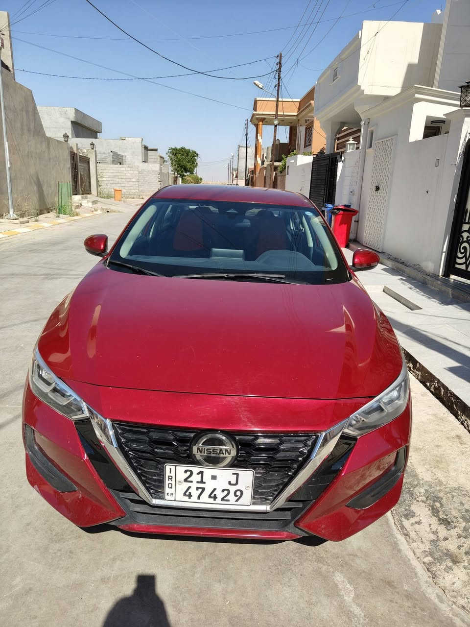 للبيع نيسان سنترا
وارد امريكي
موديل 2023
ماشيه 39 الف m
موصفات SV
ضرر فقط بنيد
وجاملغ وباب سائق كلير امريكا 
السعر 130 بيه مجال بسيط
السيارة رقم سليماني 
للاستفسار الاتصال على الرقم ***********
