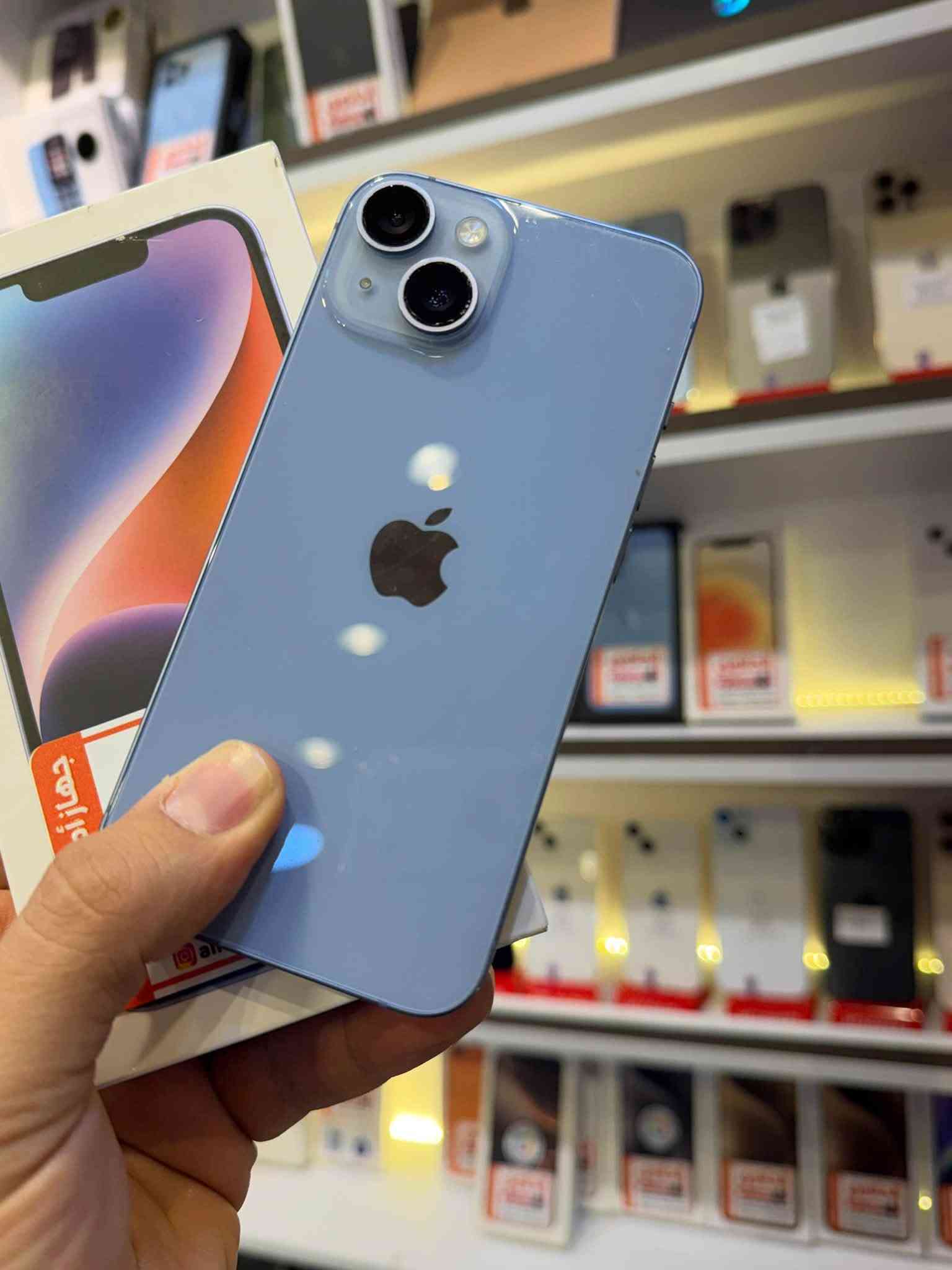 📱 iPhone 14 العادي 🩵
🔹 اللون: سمائي 🩵
🔹 النسخة: شرق أوسط
🔹 الذاكرة: 128GB
🔹 صحة البطارية: 84% 🔋
🔹 كفالة عامة من الفتح والضرر والعطل ✅

💰 السعر: 550 الف دينار فقط

📍 العنوان: كربلاء – حي الموظفين – شارع الحوانيت – مجاور مطعم صاج العرب

📩 للحجز والاستفسار راسل صفحتنا
مركز الحلاوي 📱🧡***********
