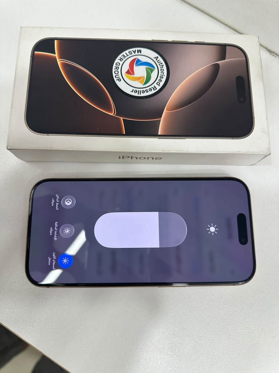سلام عليكم ايفون 16 pro
256 بلادي كلشي بطاريه 90 

فقط فيس ايدي واكف 

***********

سعره 

850

نص مكتوب في الصور:
- 7:22 حالة البطارية حالة البطارية عادية تعمل بطارية iPhone هذه على النحو المتوقع. حول البطارية والضمان... الحد الأقصى للقدرة 90% هذا قياس لقدرة البطارية مقارنة بقدرتها عندما كانت جديدة. قد تتسبب القدرة المنخفضة بتقليل ساعات الاستخدام بين عملية الشحن والأخرى. عدد الدورات 480 هذا هو عدد مرات استهلاك iPhone لقدرة البطارية. معرفة المزيد... تاريخ التصنيع أكتوبر 2024 أول استخدام نوفمبر 2024