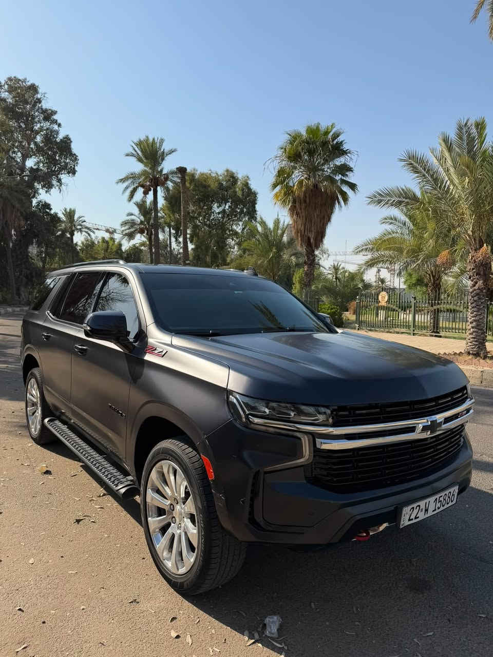 تاهو 2023 فئة z71 وارد امريكي ضرر بنيد فقط سونار بالمنشور
السعر 370
وبيهه مجال 

السياره مغلفه ppf مات طافي 

السياره جاهزه من كلشي رقم اربيل 

ماشيه /60 الف 

مواصفاتها /

جكات 

4 كامرات ومري شفط

جنطه كهرباء وشفط

رادار امامي 

كشنات فول كهرباء وتدفئة

نقط عمياء جانبي 

حساس امامي خلفي

فور ويل 
وبعد بيهه مواصفات داخلها عسلي مو اسود 

مكان سياره بغداد كرخ 

***********

