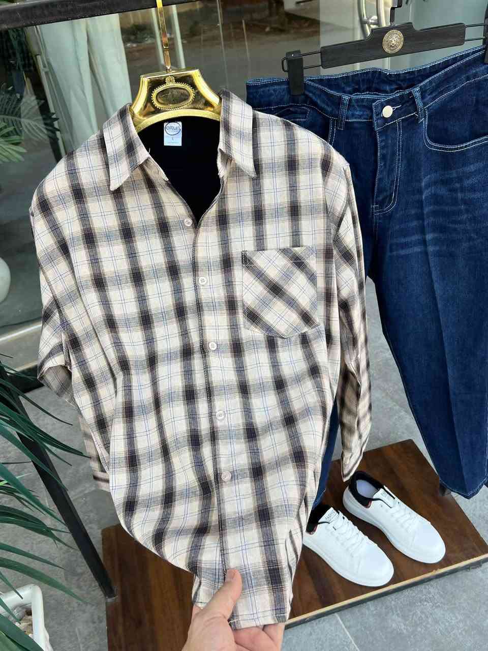 جديد🌾🍁
قميص  كاروهات 💯
قياسات M-L-xl-xxl-3xl-4xl
بنطرون ريكلر 30-31-32-33-34-36-38

حذاء 40-41-42-43-44-45

العنوان ديالى بعقوبه رگة حجي سهيل
#قميص_بنزو #بنزو #قمصان #قميص #قميص_رجالي

#جنز #ازياء #رجالي #شتائي #العراق #احذيه #الكسندر #جنط_ماركات_ديور_شانيل_نظارات_عدسات_عطور_جناط_كويت_سعوديه_البحرين_قطر_عمان_للتواصل
