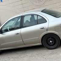 نيسان صني 2013 ياباني سياره بيه فقط طخه 4 اصابع بالصندوق وبيه جراد كم ...