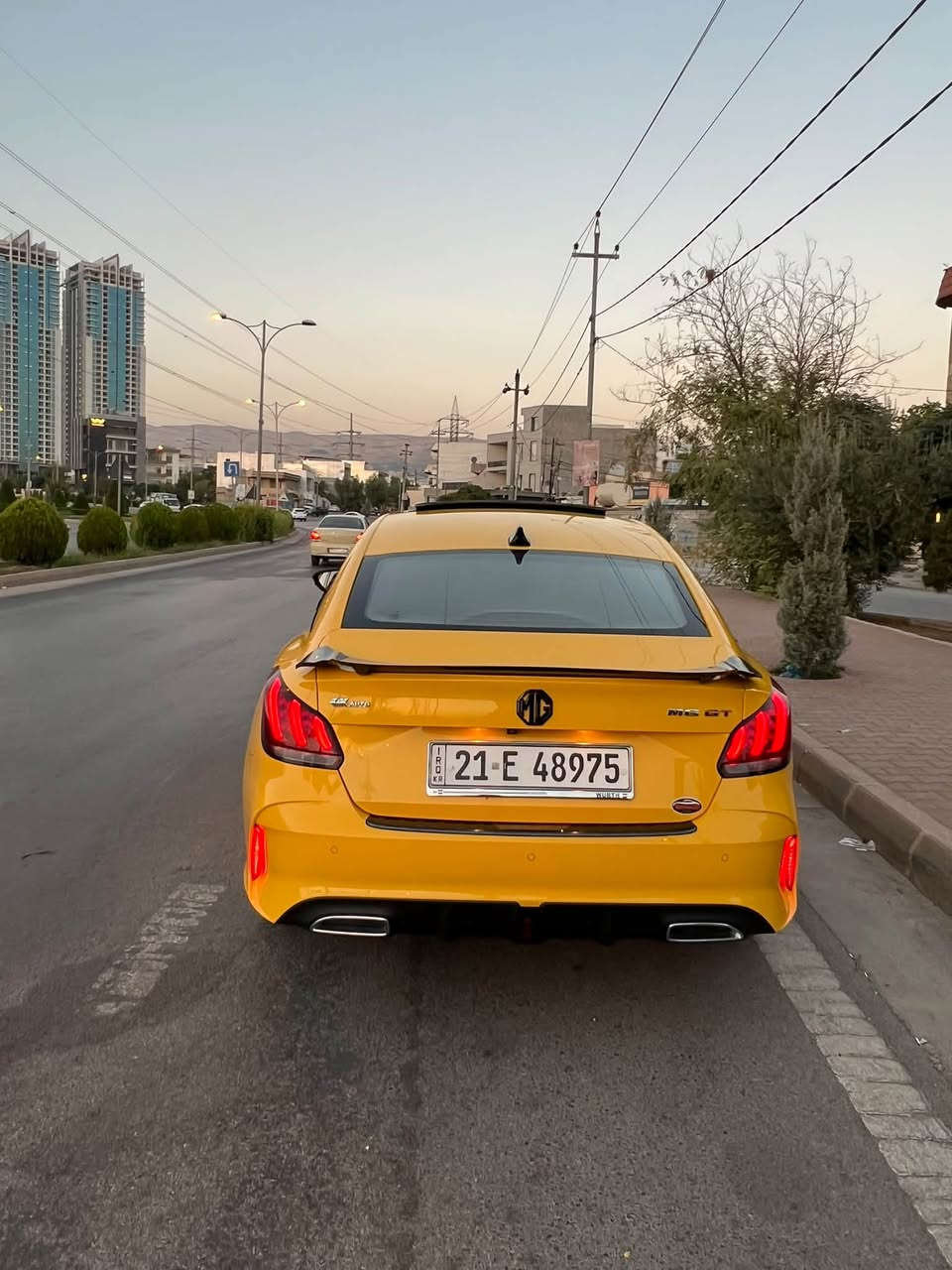 MG GT Turbo 🚀2022
سەیارەکە زۆر زۆر خاوێنە 
95000 ڕۆشتوە
مکینە ١٥ تۆربۆ

شاشە ئەکتیڤ بیلادی

گیچ ئەلیکترۆنی

تحدید سرعة

گێر کوبرا ( ماوس ) 

ویل کرۆم گەورە

تەبرید مەرکەزی

ئاوێنە ئیشارەت

٤ کامیرە

ئاوێنە شەفت

کوشن جلد و کارەبایی

برێک بەسمە

ئۆتۆ هۆلد

زۆر مواسەفاتی تر…

سەیارەکە کامل جوانکاری بۆ کراوە 

نرخی : 95 وەرەقە ***********
