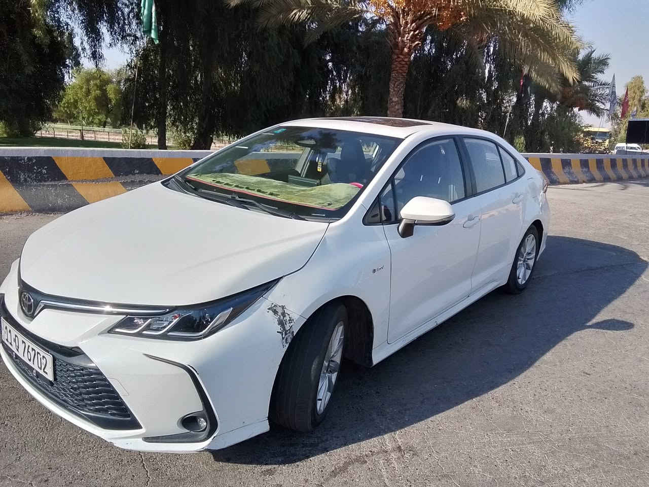 السلام عليكم كورلا هايبرد موديل 2024ماشية 50الف بدون قطرة صبخ بيها جاملخ موضح بصورة السعر 19500مليون وبيها مجال مكان بغداد شارع فلسطين رقم بغداد بسمي الاتصال ***********.       ***********
