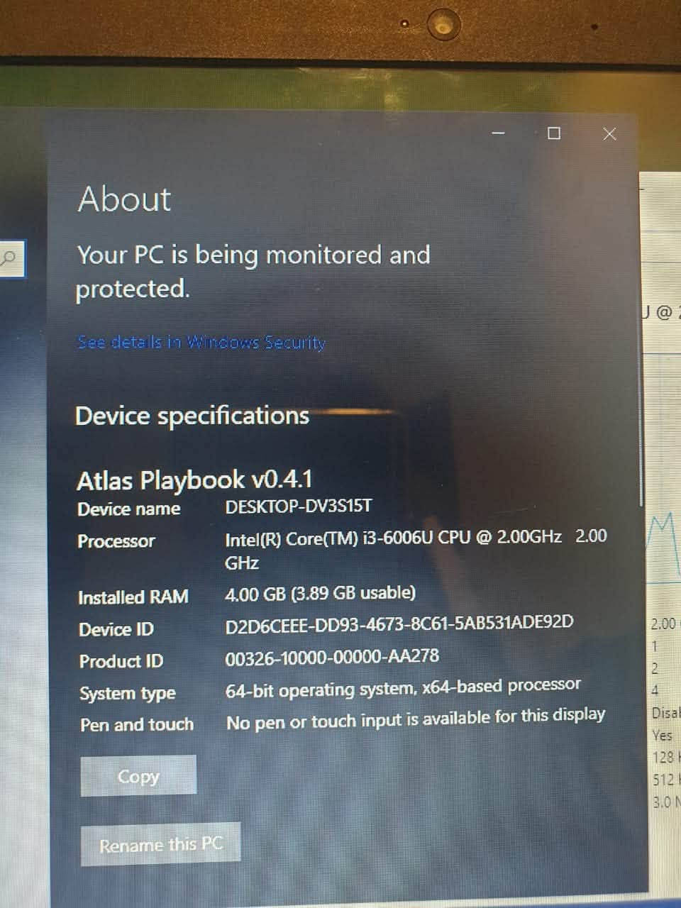 HP • كور i3-6006U • رام 4 جيجا